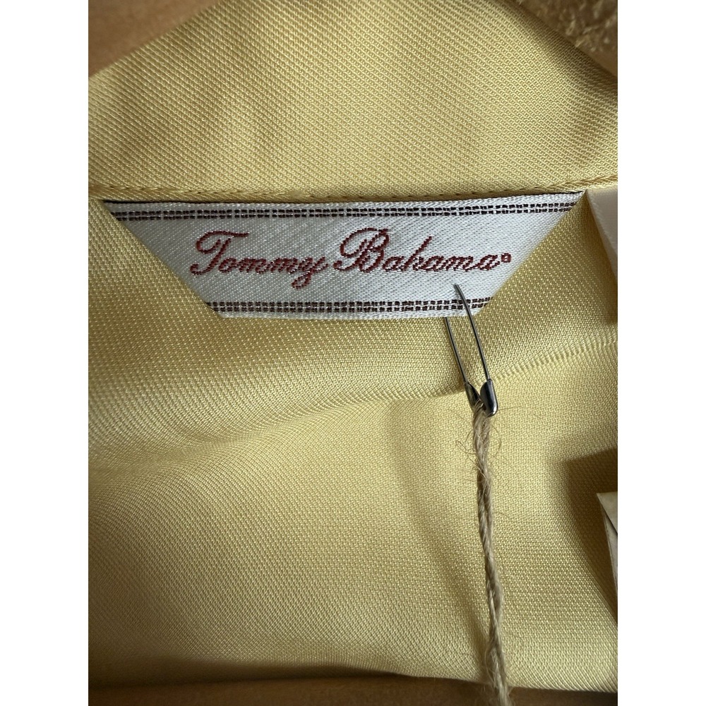 NWT Tommy Bahama Ocean Silk TIE TOP Size 10 Tag $80 Dry Ginger Beach Vacation - Picture 4 of 12